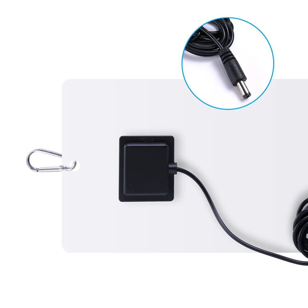 12 فولت لوحة طاقة شمسية إيفا مغلفة 10 واط بنك الطاقة الشمسية مع تيار مستمر ميناء حلقة تسلق لوحة شاحن بالطاقة الشمسية لمراقبة الكاميرا/الهاتف المحمول #4