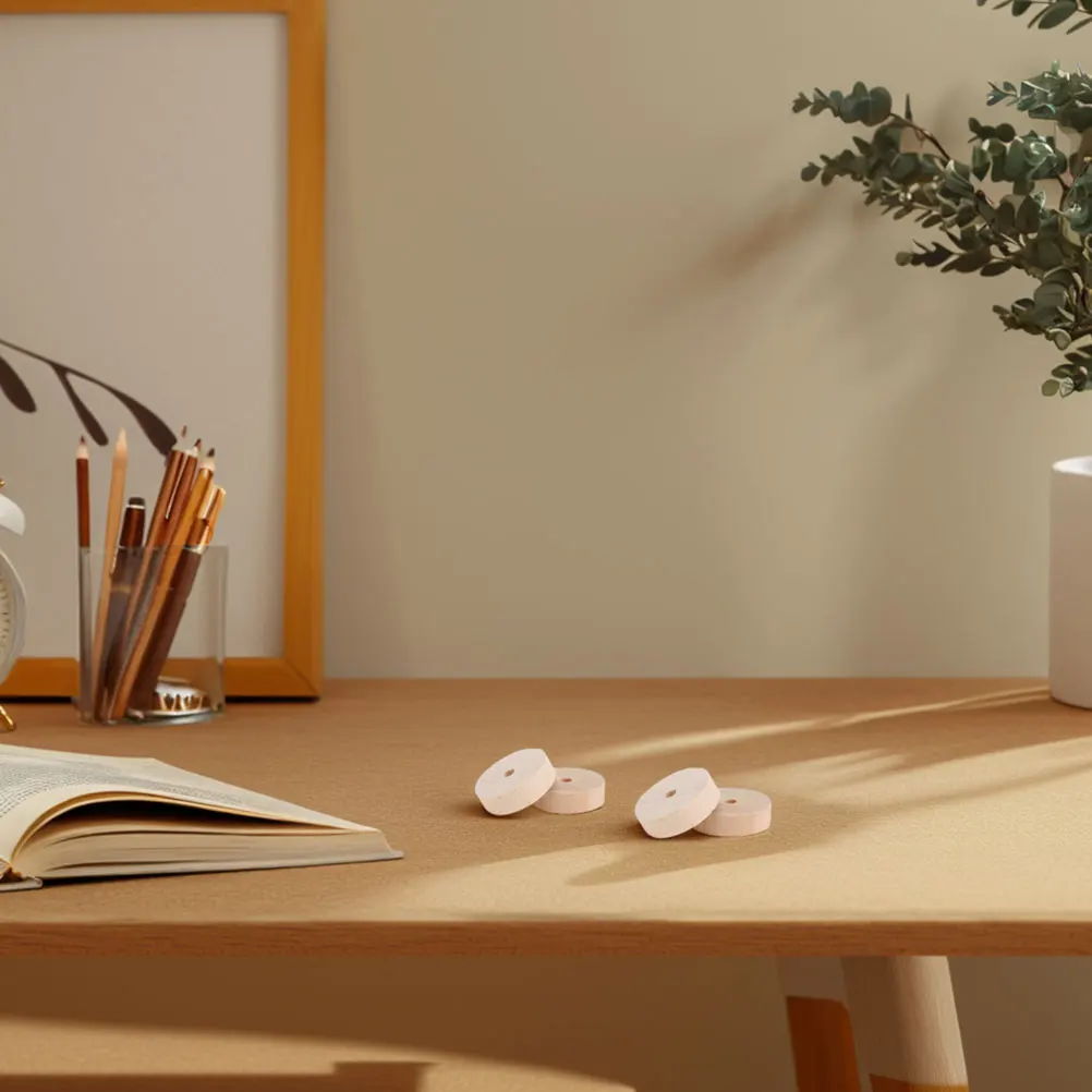 20 peças rodas de madeira diy acessórios de carro artesanais 35mm de diâmetro 5mm buraco pequenas rodas artesanais para fazer carros de madeira