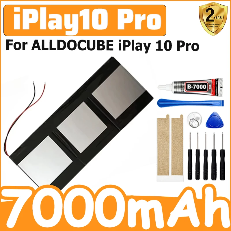 New For ALLDOCUBE iPlay 10 Pro iPlay10 Pro Accumulator 2-wire 3.8V Full Battery