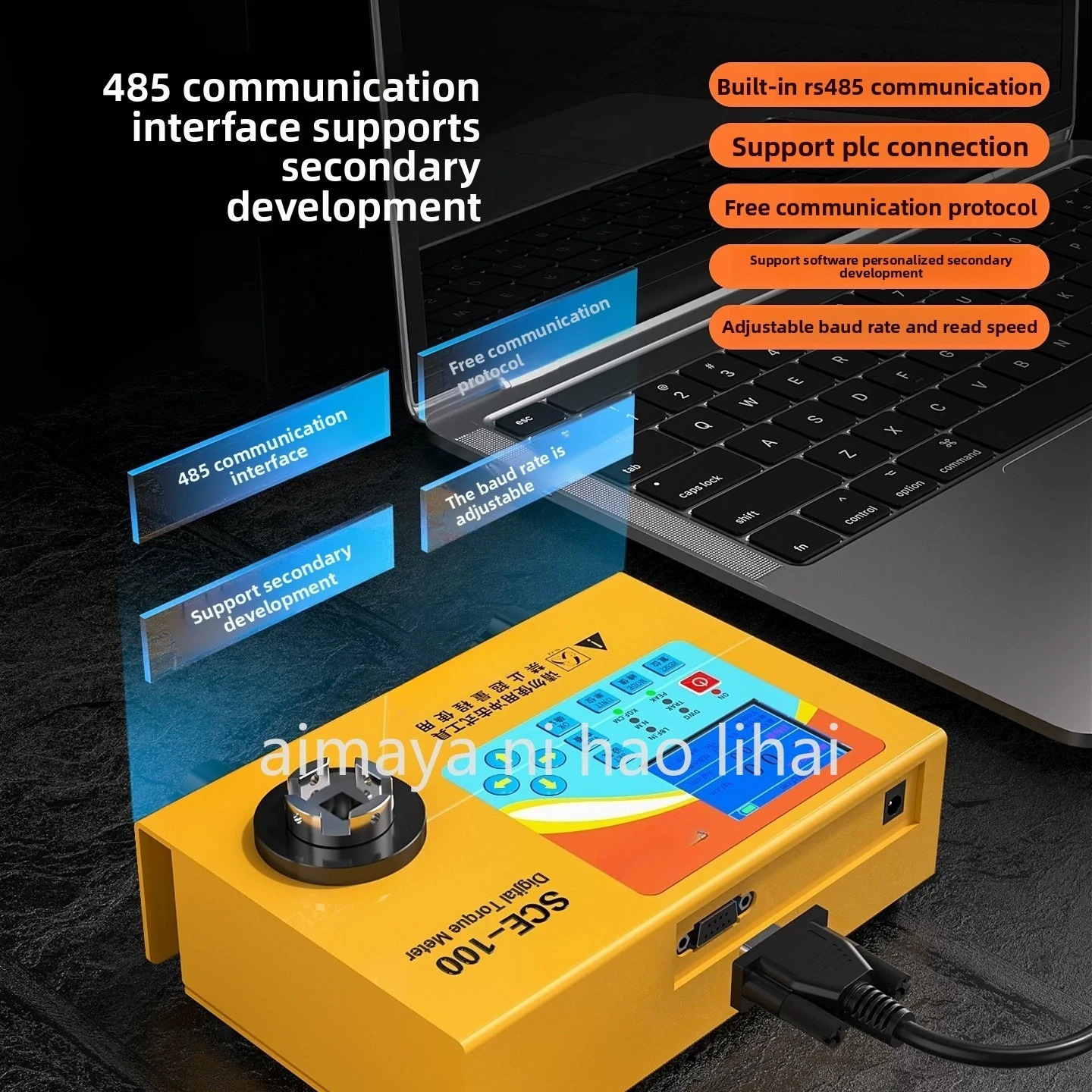 Digital Torque Meter Tester High Precision Screwdriver Wrench Calibration Tool for Electric Screwdriver Pneumatic Torque Wrench