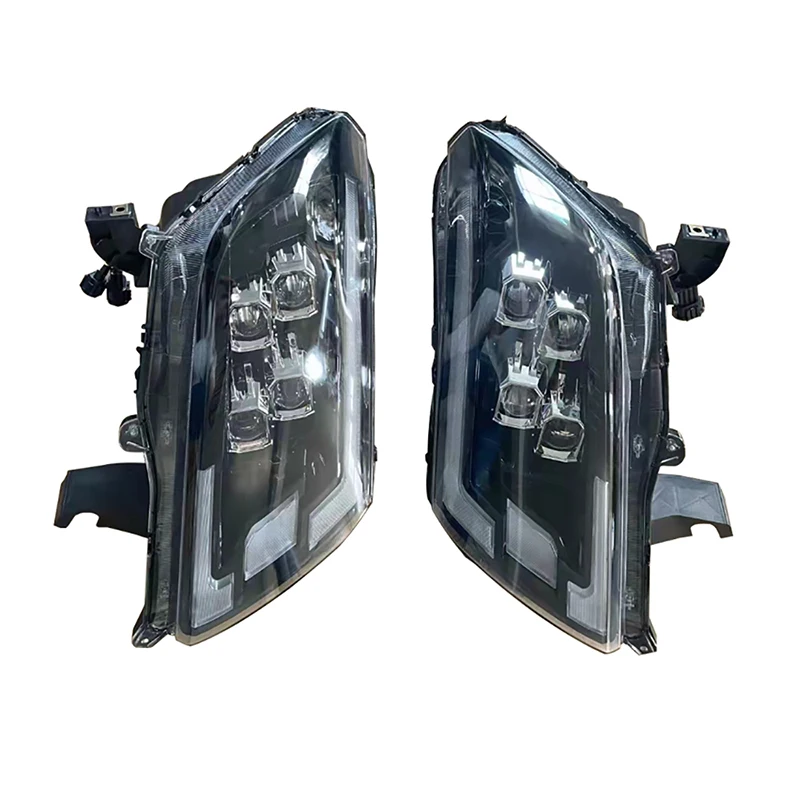 Vehicle Led Headlight DRL Head Lamp Turn Signal Rear Reverse Brake Fit For Navara NP300 2016-2019 Pickup Modified Accessories