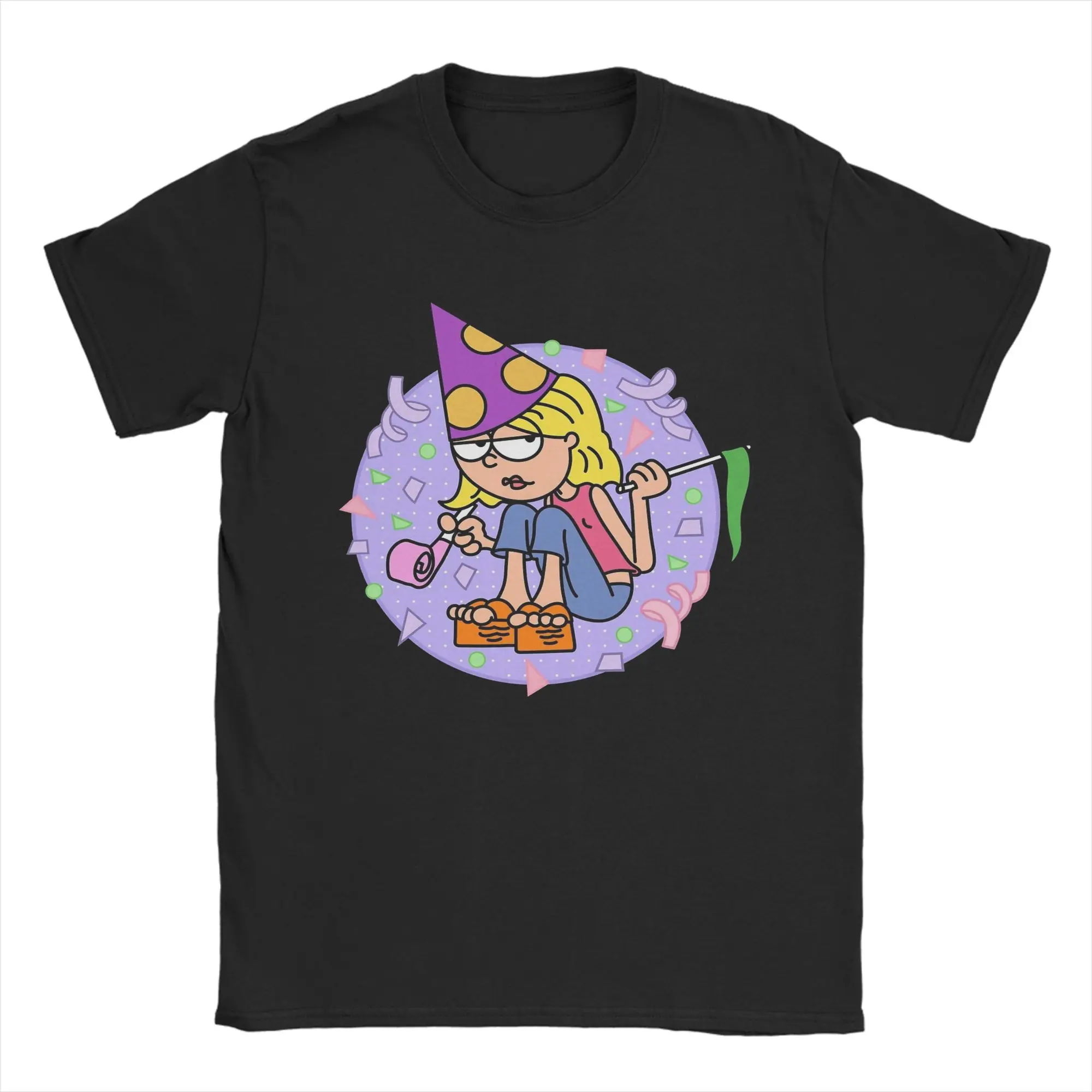 Lizzies Cartoon McGuires T Shirt Men's  100% Cotton Cool T-Shirt Crewneck  Tee Shirt Short Sleeve Clothes Summer
