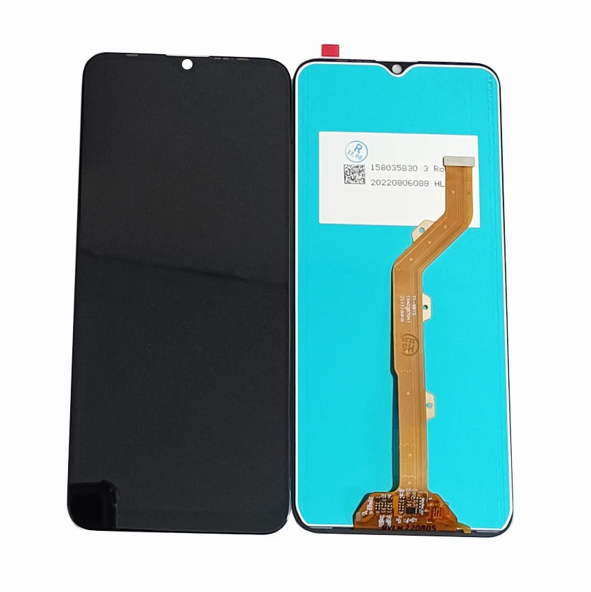 1Pcs Black For Tecno Camon 12 CC7 / Camon 12 Pro CC9 / Camon 12 Air CC6 LCD Display Touch Screen Digitizer Assembly Phone