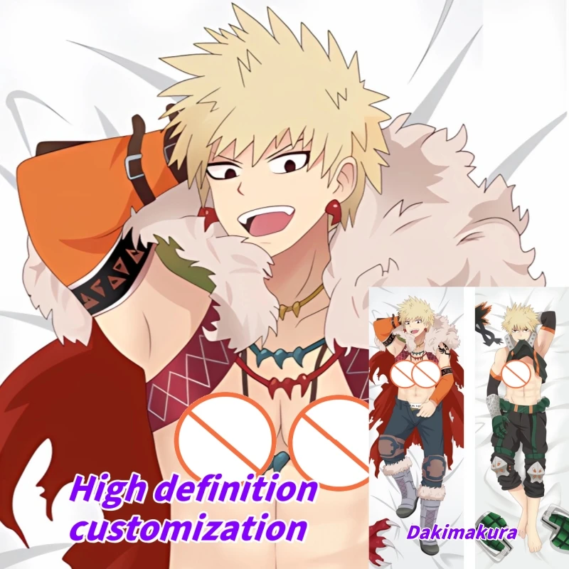 

Dakimakura Anime Pillow Case My Hero Academia Kaminari Denki Double-sided Print Of Life-size Body Pillowcase Gifts