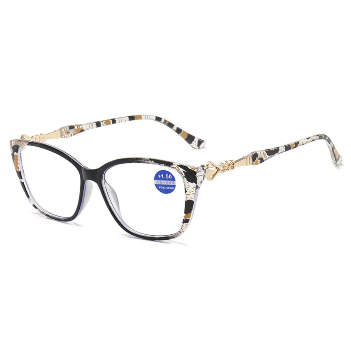 

Classic Retro Style Women Reading Glasses Full Frame Rrange of Strengths +1.0 to +4.0 Magnification