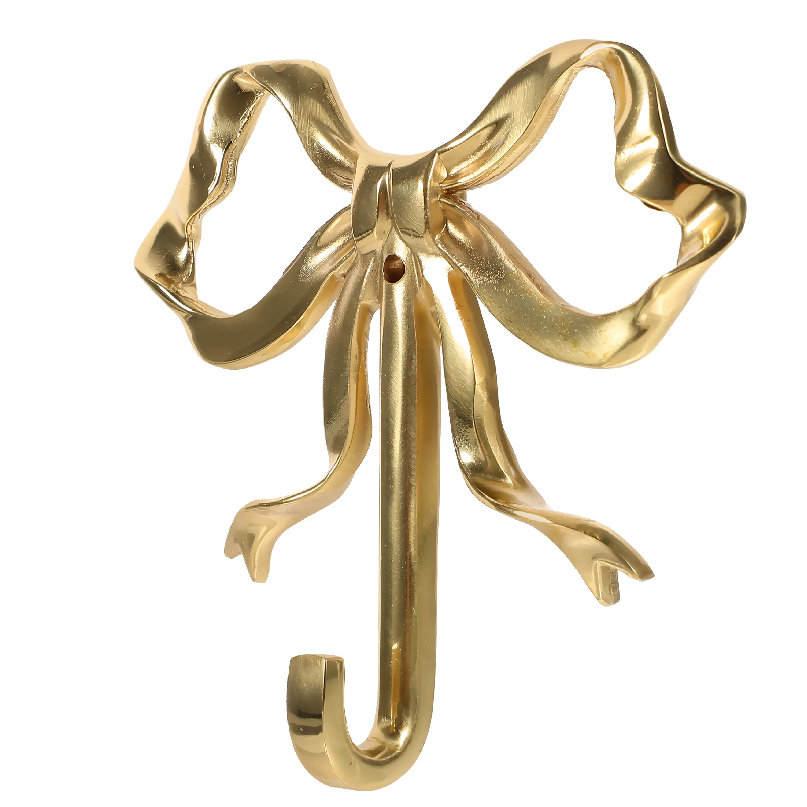 

Unique Coat Hanger Bow Hook Clothing Hangers Outdoor Decor Brass Wall-mounted Home Use