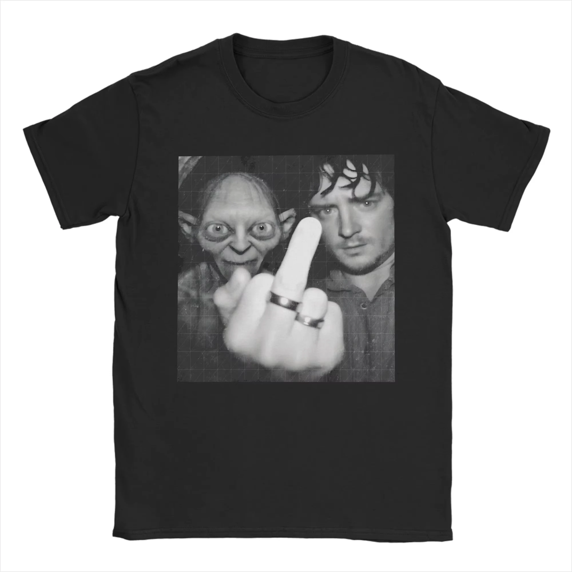

L-Lords Of The R-Rings Meme T Shirts Men 100% Cotton Funny T-Shirt O Neck Tee Shirt Short Sleeve Clothes Graphic