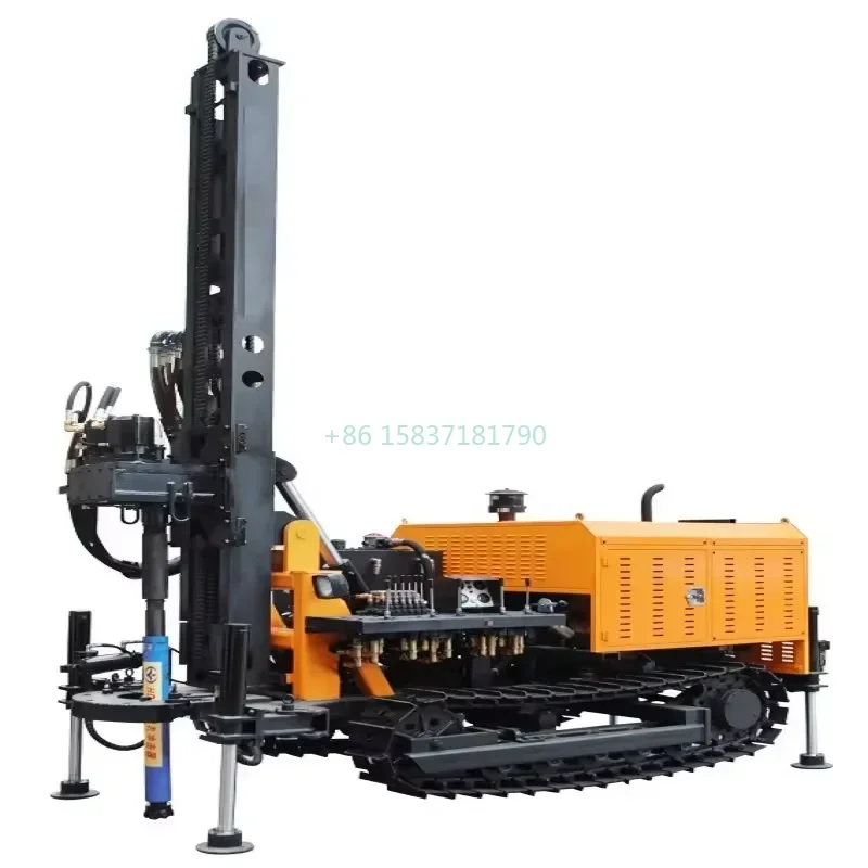 High Efficiency Drilling Rig Machine Horizontal Triplex Single Acting Piston Mud Pump Core Diamond Drilling Rig Machine for US