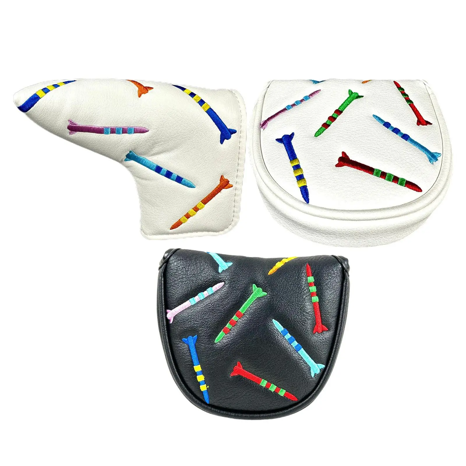 

Чехол для клюшки для гольфа, чехол для головы, стильный портативный чехол для гольфа, подарок для клюшки для гольфа, защитный чехол для мужчин и женщин