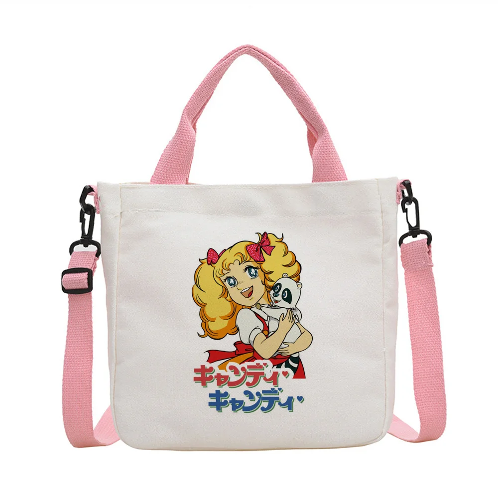 Candy Candy tote bag personnalisable reusable y2k foldable totebag woman