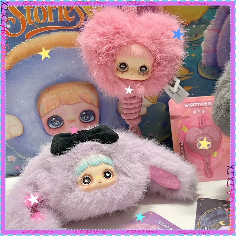 

Maymei Kawaii Anime Figure Blind Box - Horoscope Stories Series Plush Rope Pendant Doll Mystery Gift Toy for Trendy Collectors