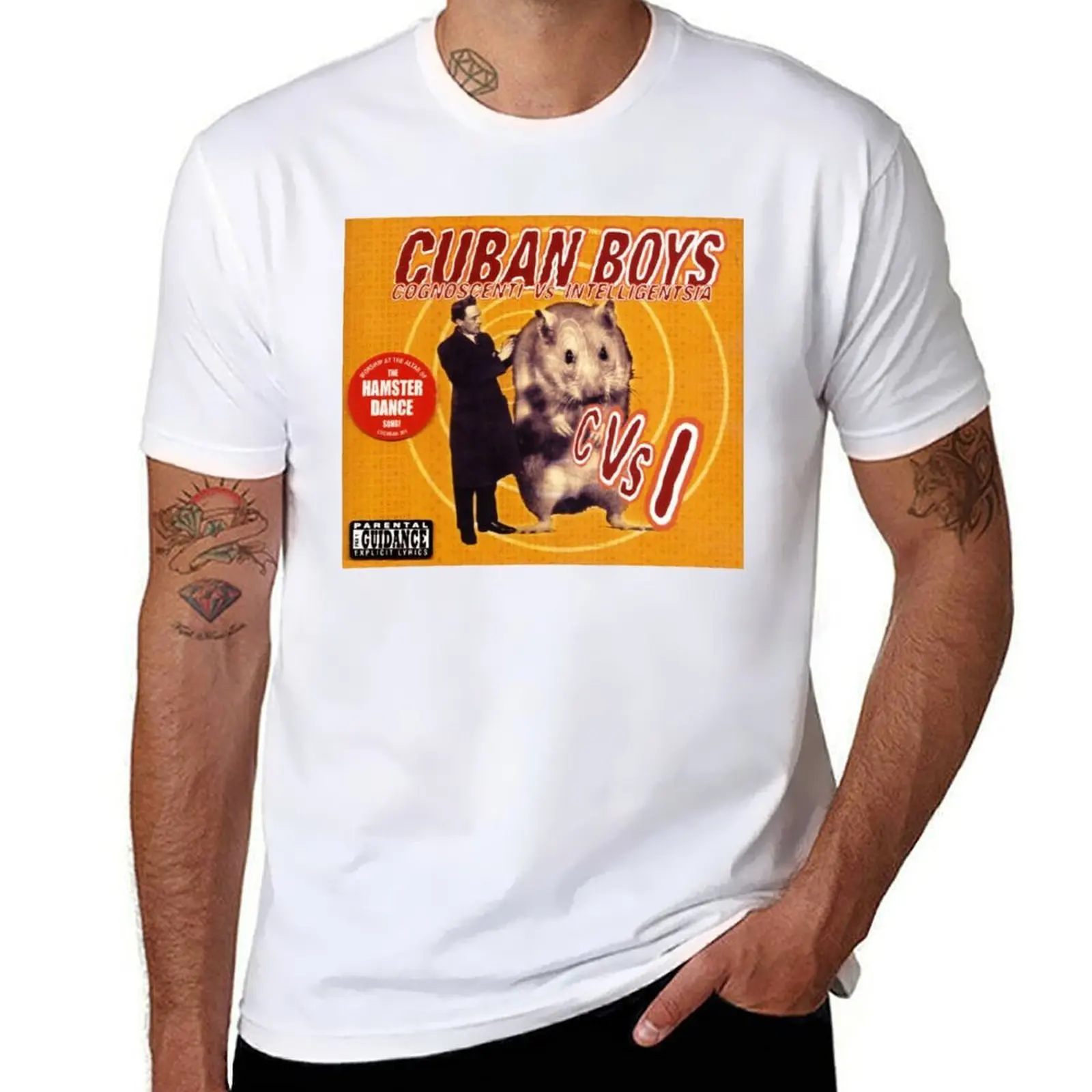 

Cuban Boys - Cognoscenti Vs Intelligentsia (The Hamsterdance Song) T-Shirt essential t shirt t shirt man luxury T-Shirt