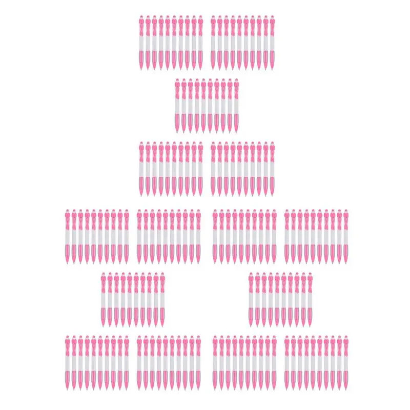 estables-150-uds-boligrafos-de-cinta-rosa-a-granel-boligrafos-retractiles-de-tinta-negra-para-suministros-de-oficina-regalo-para-mujeres-y-ninas
