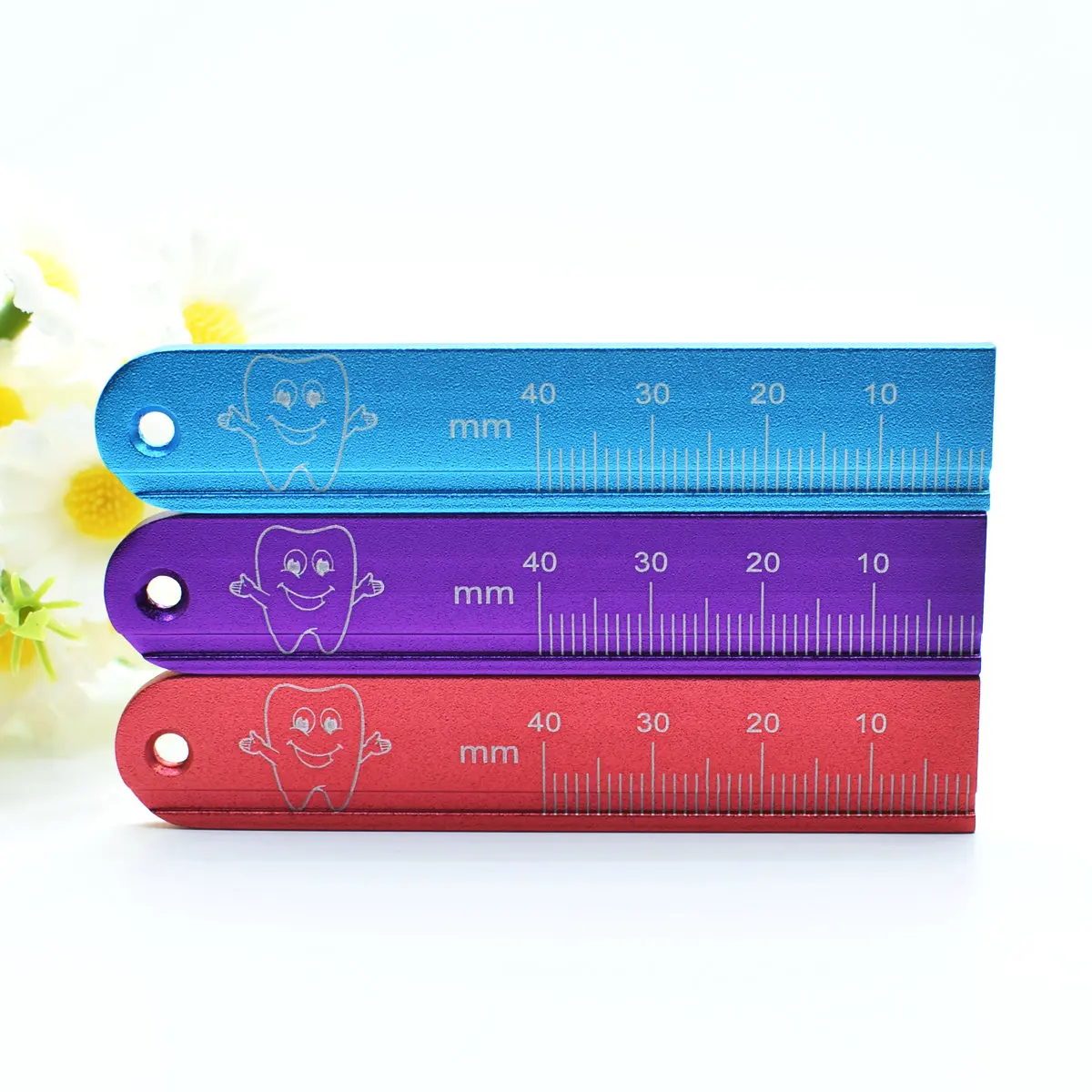 Dental Instrument Endo Ruler Measuring For Endo Files Endondontic Root Canal Dentist Tool