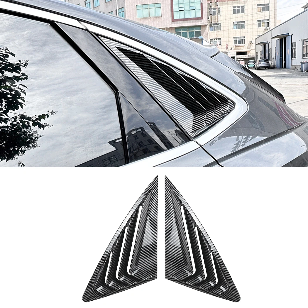 

Rear Triangle Window Shade Spoiler Body kits For Audi Q3 F3 Sportback 2019 2020 2021 2022 2023 2024 ABS Body Kit Tuning