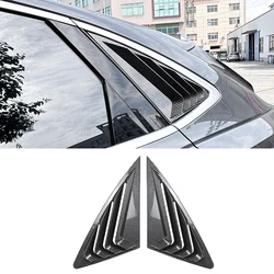 Rear Triangle Window Shade Spoiler Body kits For Audi Q3 F3 Sportback 2019 2020 2021 2022 2023 2024 ABS Body Kit Tuning
