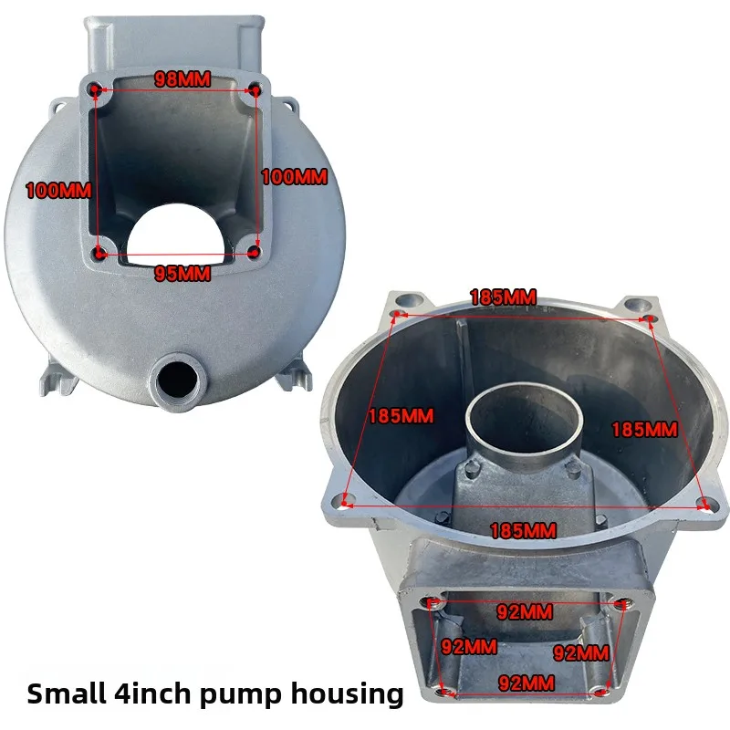 1 個 170F 186F 188F アルミ 4 インチ自吸式ウォーターポンプ本体シェルアクセサリー