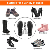 Winter 5V Electric Heating Insoles USB-Powered Foot Warmer for Autumn and Winter Full-Foot Heating Insoles Sock Mat Cuttable
