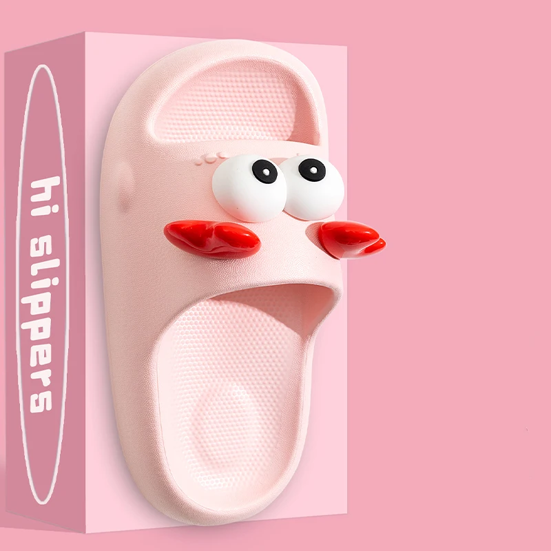 

Новые летние детские тапочки для детей 4–11 лет, удобные сандалии с милыми крабами для девочек и мальчиков, нескользящие шлепанцы Seabeach, домашняя детская обувь