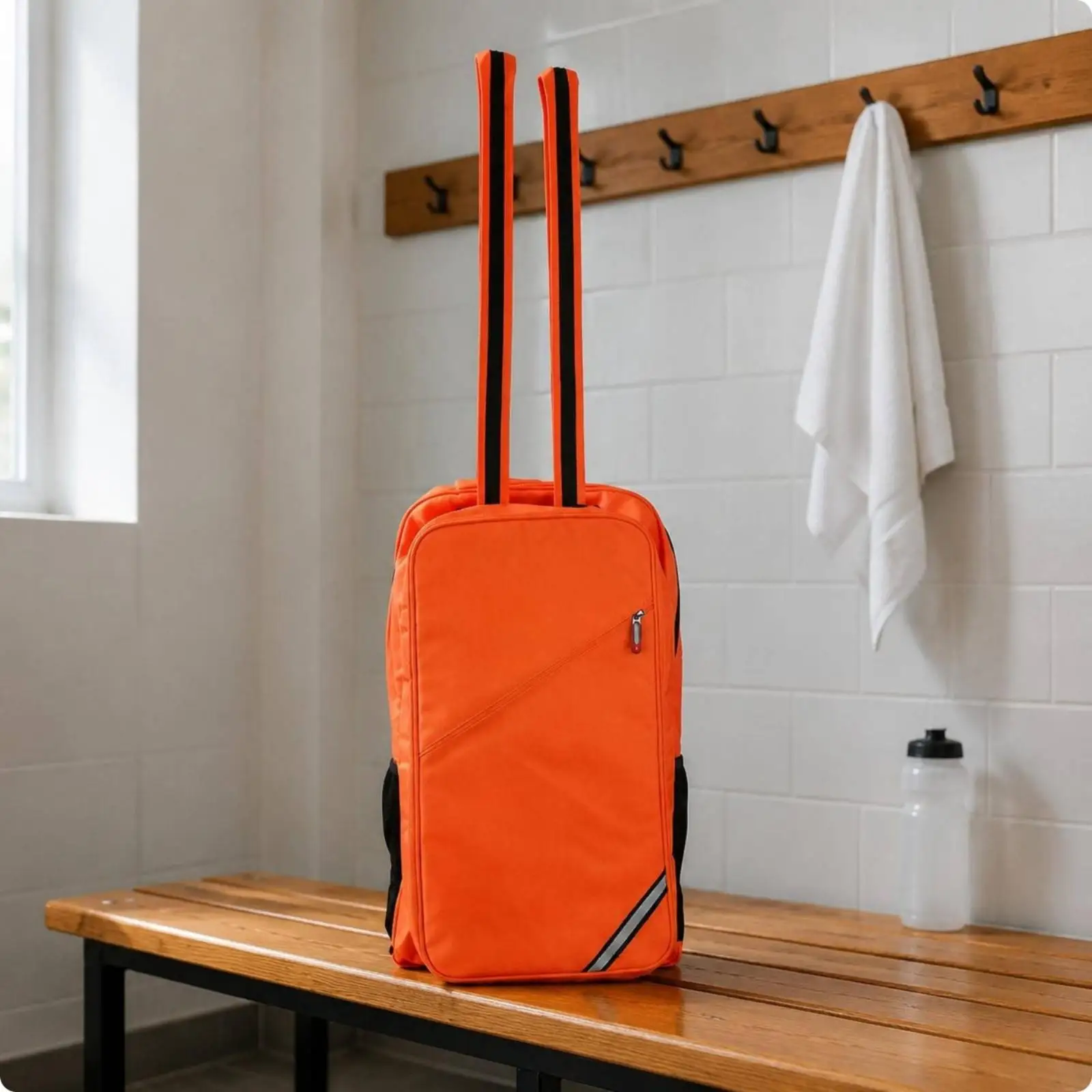 Fencing Gear Carrier Sporty Oxford Backpack Compact Equipment Organizer for Youth and Adult Training