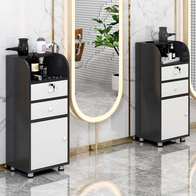 Factory Wholesale Salon Furniture Barber Shop Wooden Hair Layer Trolley Beauty Salon Trolley