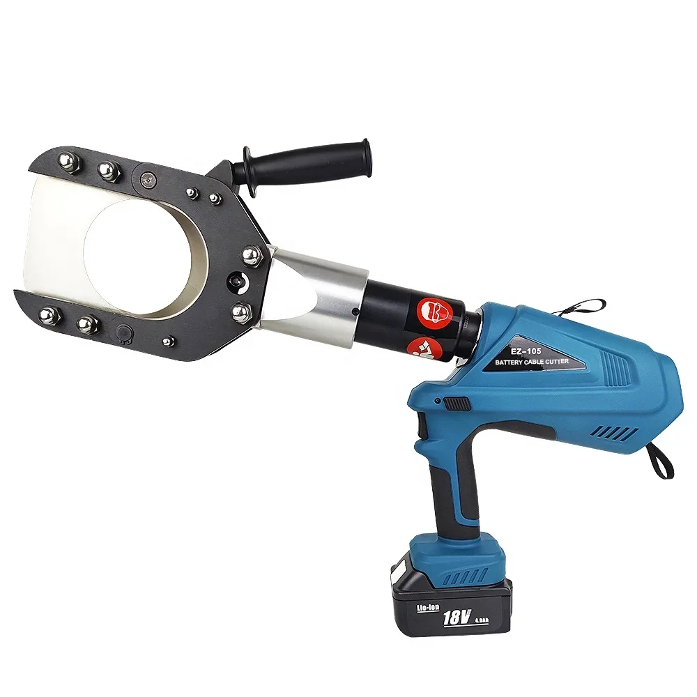 

EZ-105 Cordless Battery Powered Hydraulic Cable Cutter for Dia 105mm Armoured Cable