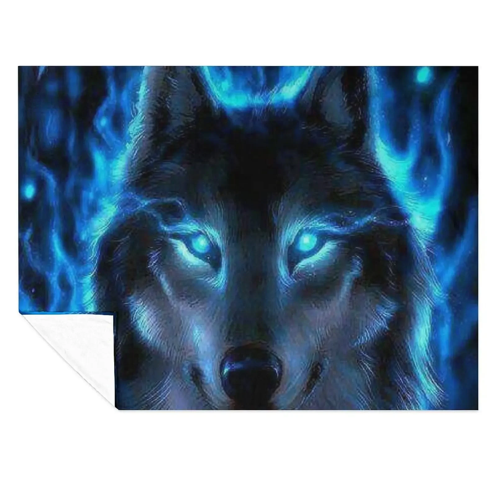 

Wolf Throw Blanket Giant Sofa heavy to sleep Luxury St Bed Blankets