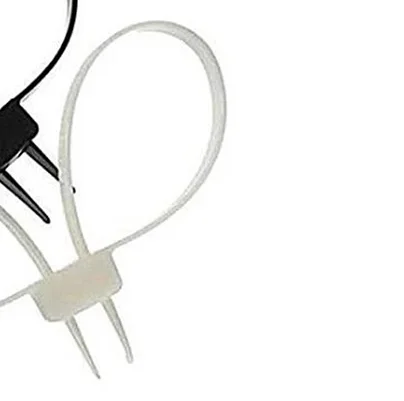 1Pc Plastic Police Handcuffs Double Flex Cuff Handcuffs Zip Tie Nylon Cable Ties