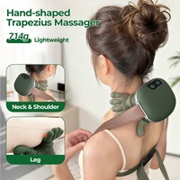 Bionic Finger Neck Shoulder Massager Wireless Neck Cervical Trapezius Kneading Massage Shawl Brushless Motor Neck masajeador