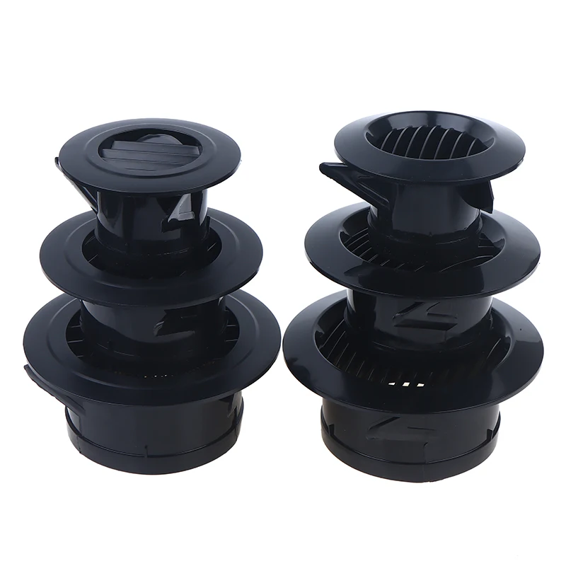 4 Shapes Availables 75/100/125mm Round Ducting Ventilation Cover Air Vent Extract Valve Grille Air Circulation Vents Cover