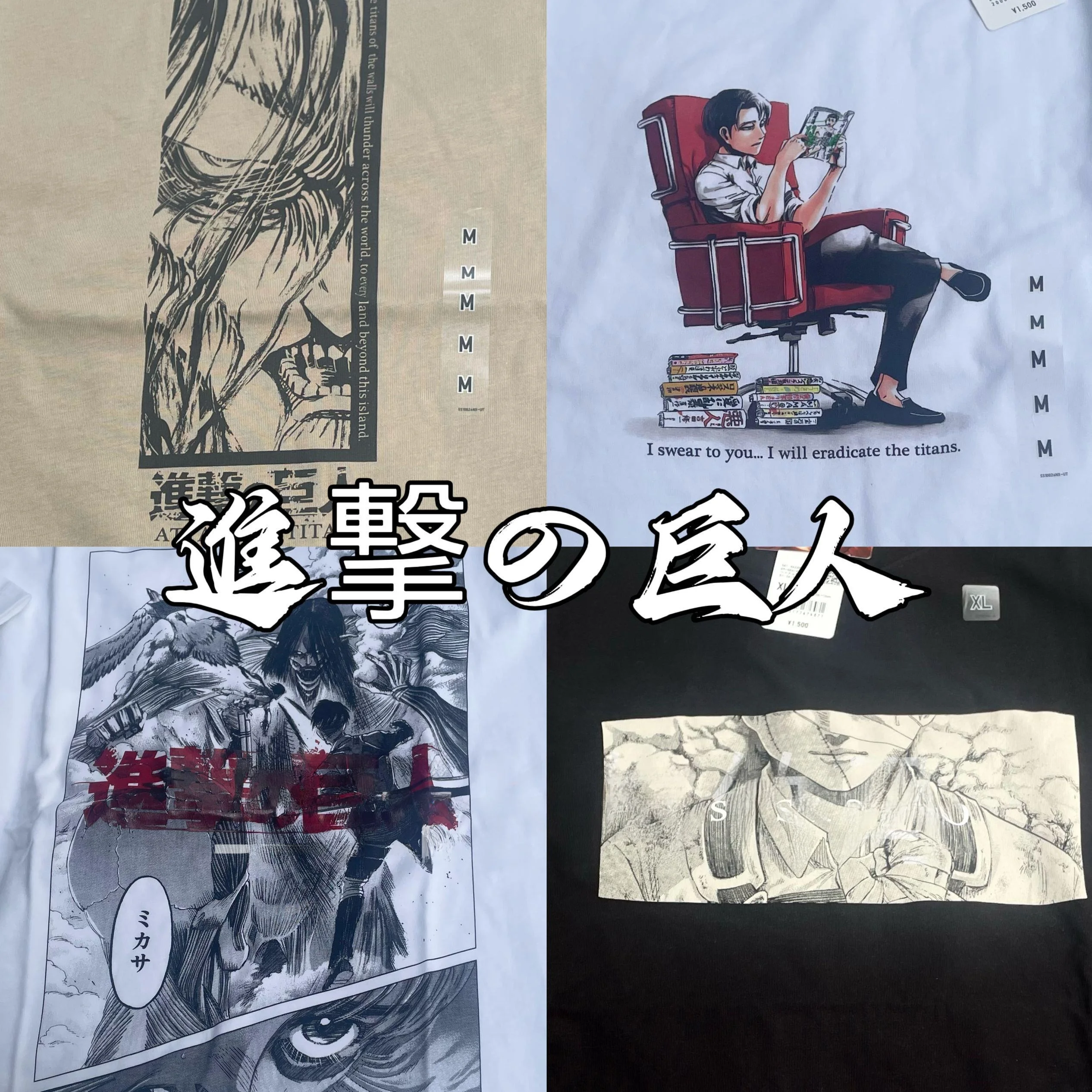 進撃の巨人-コラボシリーズ-半袖tシャツ-アレン兵士最終章記念-ユニセックス-サマーコットンtシャツ