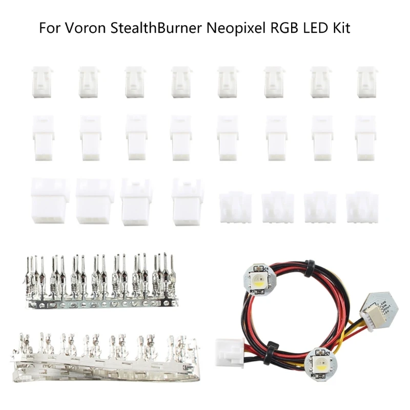 

RGBW LED Module Lighting Board Cable 3D Printers Part Accessory LED Light for StealthBurners Extruder Dropship