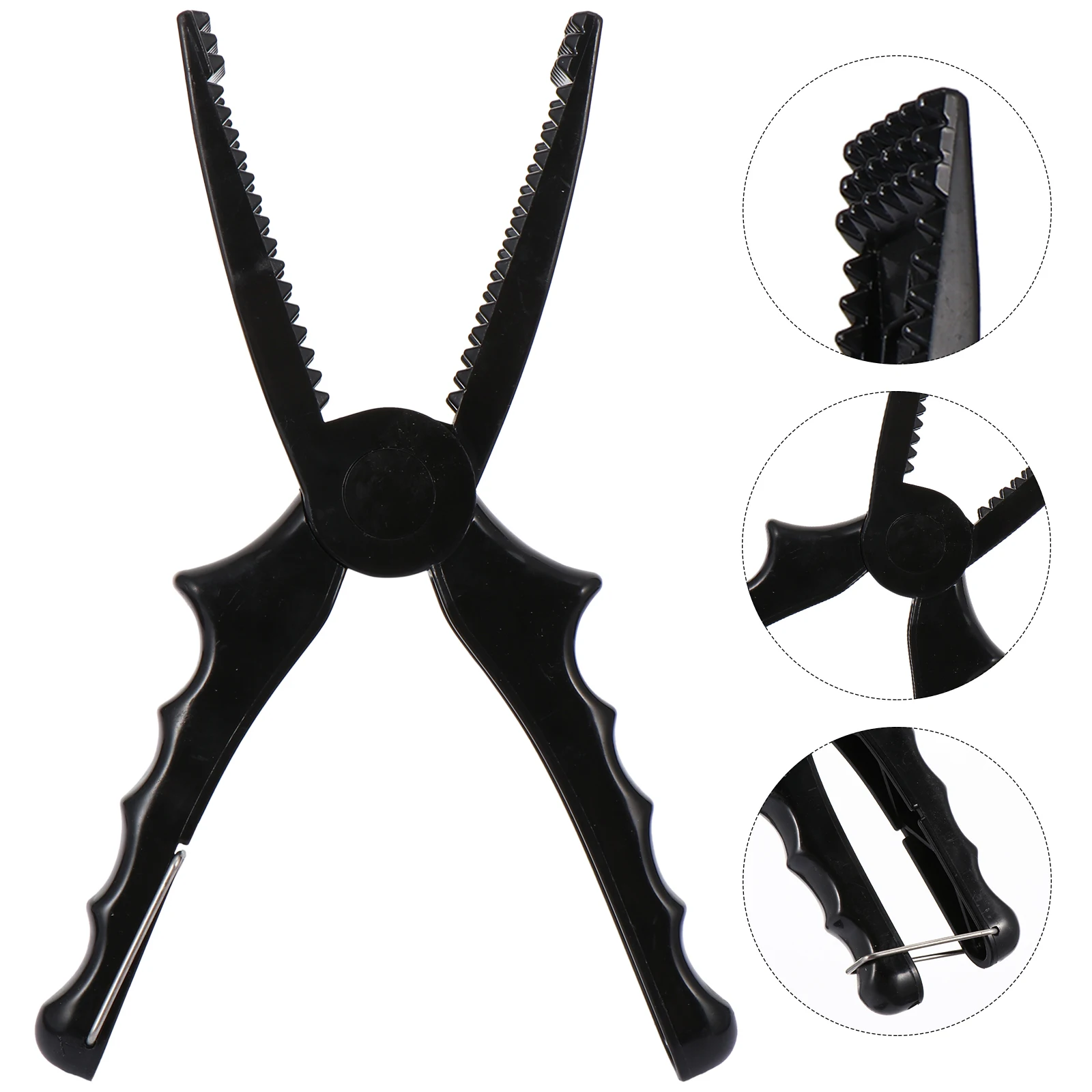 

Plastic Fish Clamp Fishing Pliers Grippers Device to Handle Accessories Abs Controller