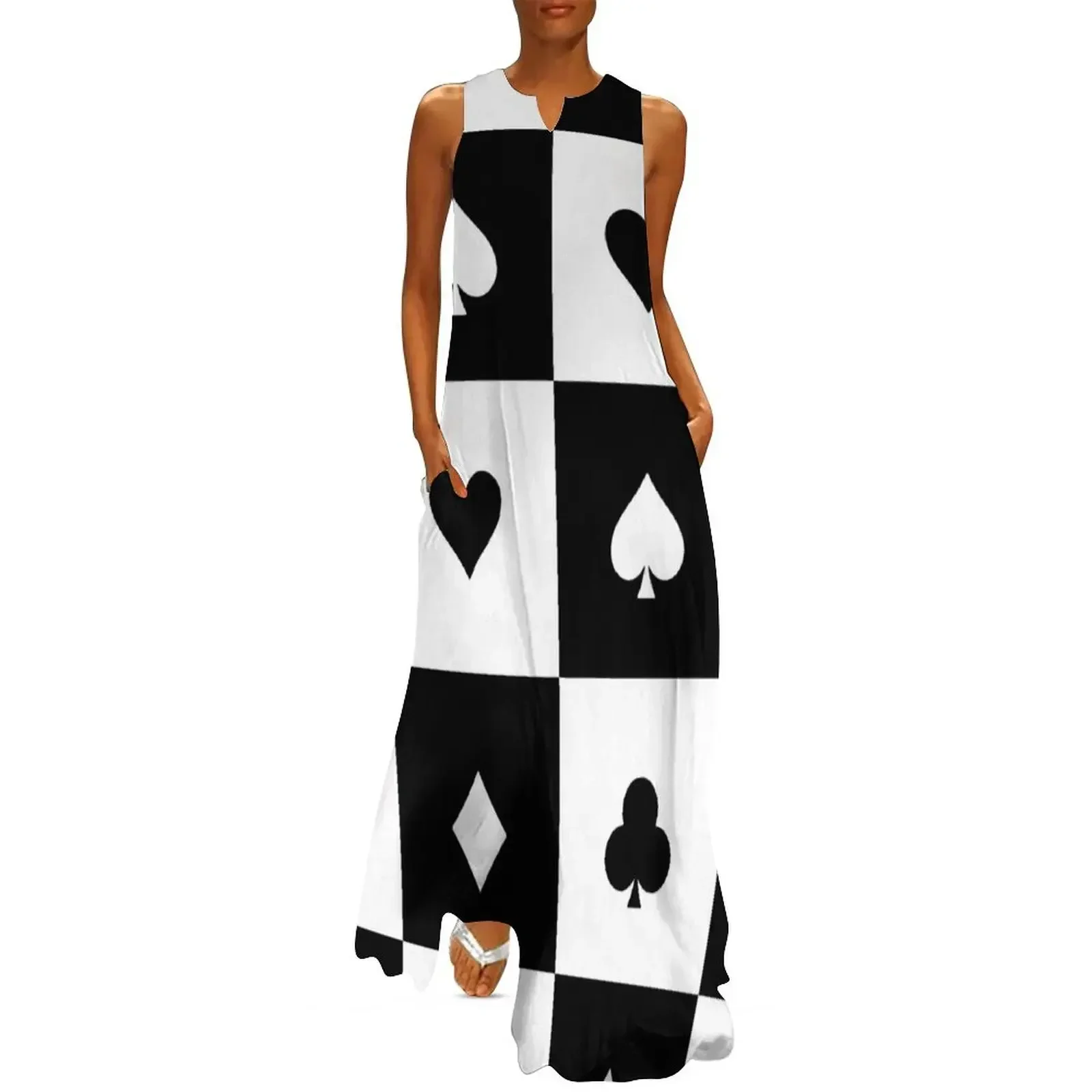 

Playing card Long Dress elegant evening dresses for women 2025 long dresses for women Woman's evening dress cute dress