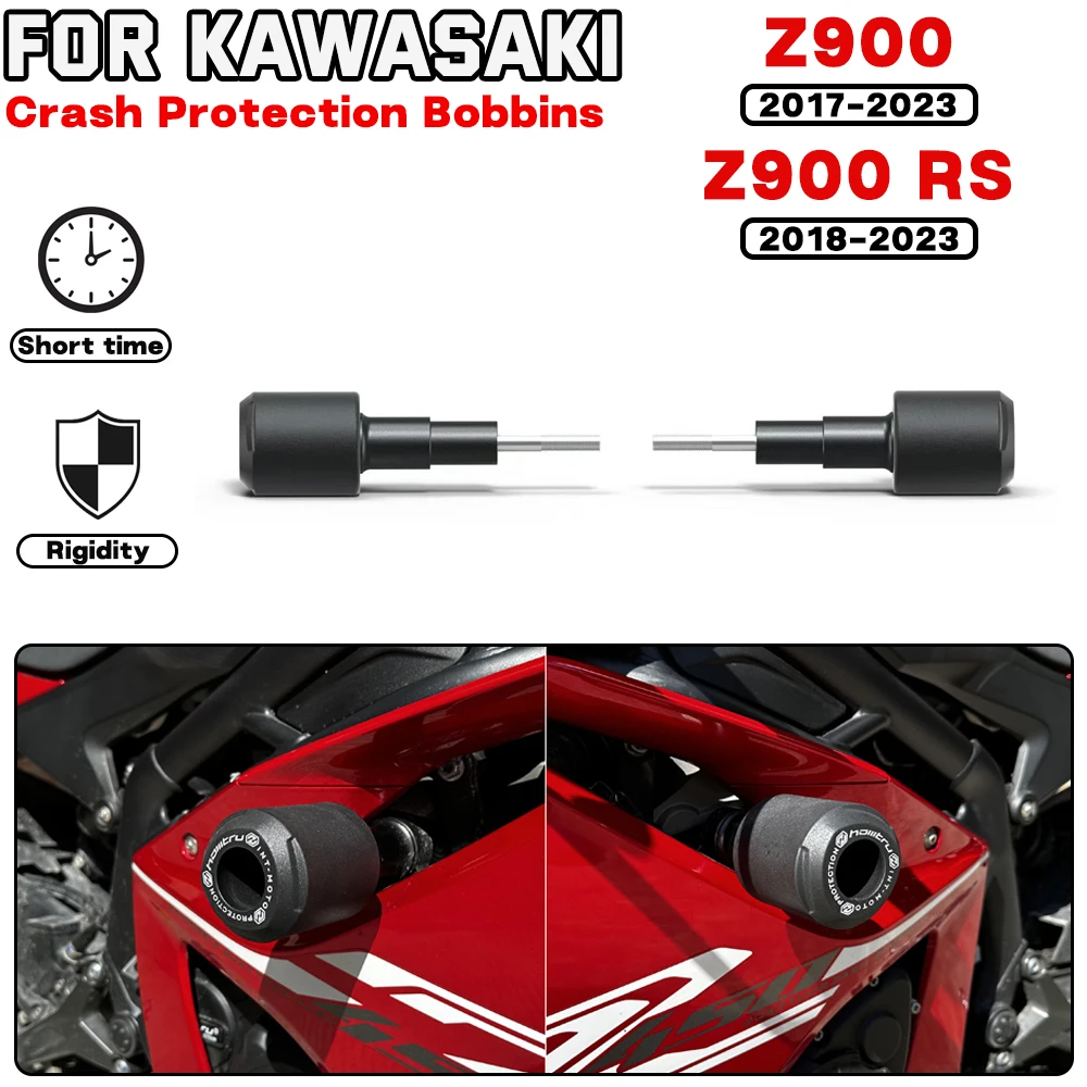 

For KAWASAKI Z900 SE RS 2017 2018 2019 2020 2023 Motorcycle Frame Crash Protection Sliders Falling Protector Engine Protect Kit