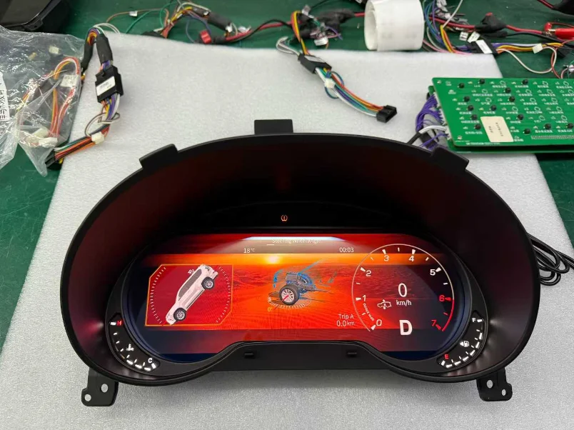 LCD Instrument Panel For Lexus GX400 GX460 2010-2019 Digital Dashboard GPS Speedometer Gauge Cluster Virtual Cockpit Tachometer