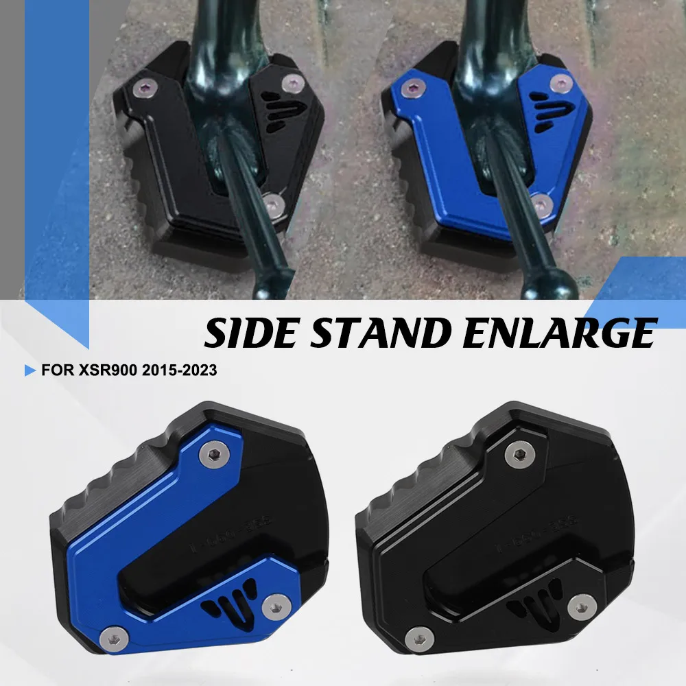 

Motorcycle XSR900 GP 2024-2026 Side Stand Enlarger Kickstand enlarge Plate Pad For Yamaha XSR900 2015-2020 2021 2022 2023