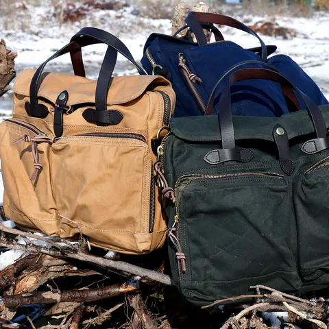 Tailor Brando Superkvalitetsryggsäck American Retro 70140 Oljevaxad Canvas Handväska Storlek 40*32*9cm Tung Vattentät Axelväska 8 best sales vaxväska i canvas - №6