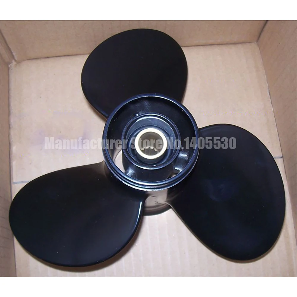 Top Quality 91/4X9  Propeller for Mercury 2 stroke  15- 20 HP HP outboard motor 9 inches 14slots