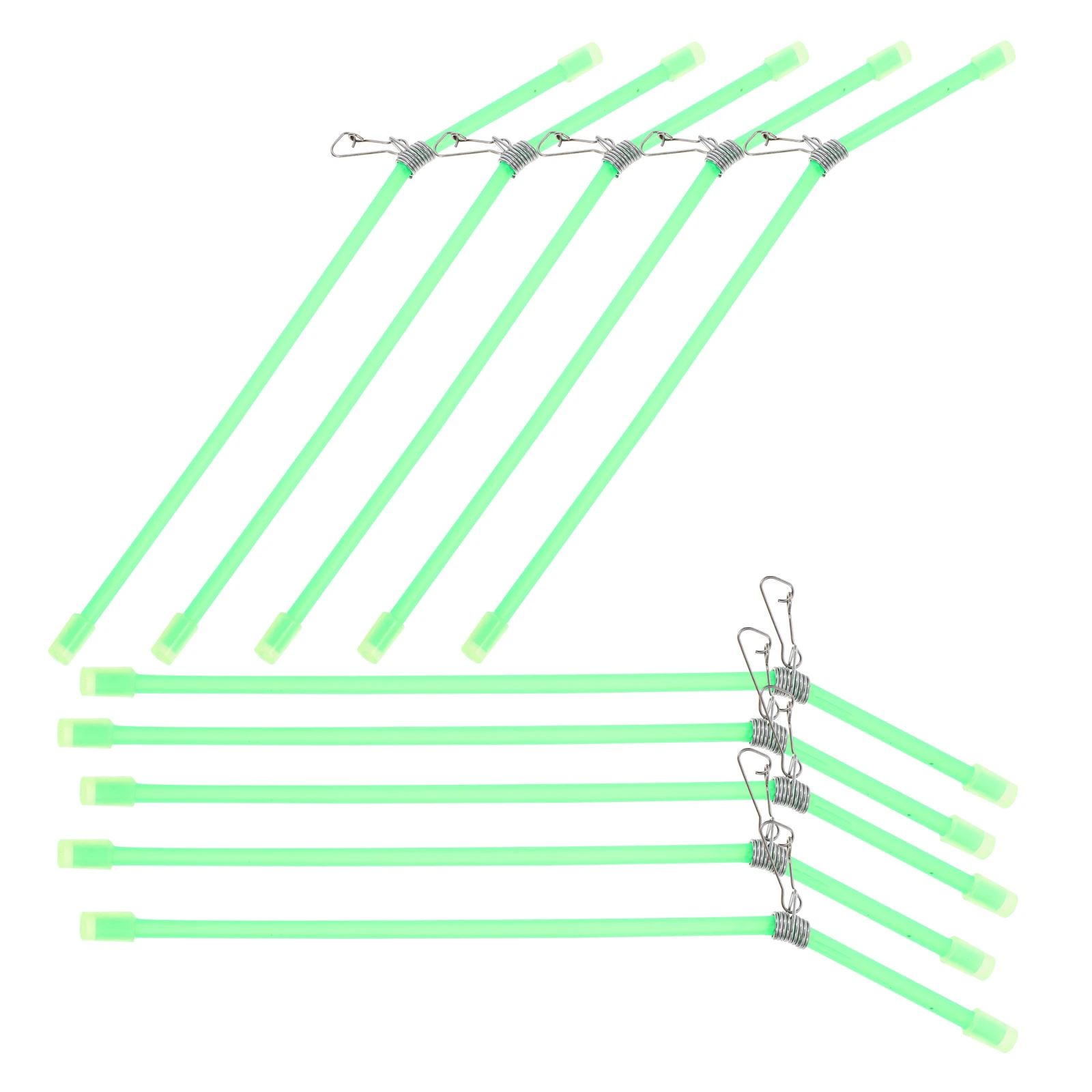 

20 Pcs Fishing Splitter Supplies Accessories Sea Connector Kits Connectors Equipment Paper Clip Swivel Line