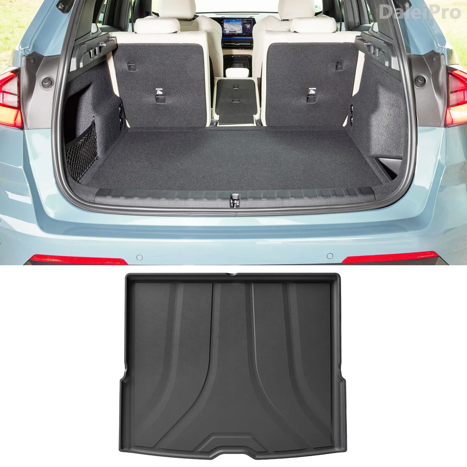 For BMW X1 2023 2024 2025 Car Rear Trunk Mats All-Weather Cargo Liner Custom Fit Cargo Mats 3D TPE Trunk Cover Car Accessories