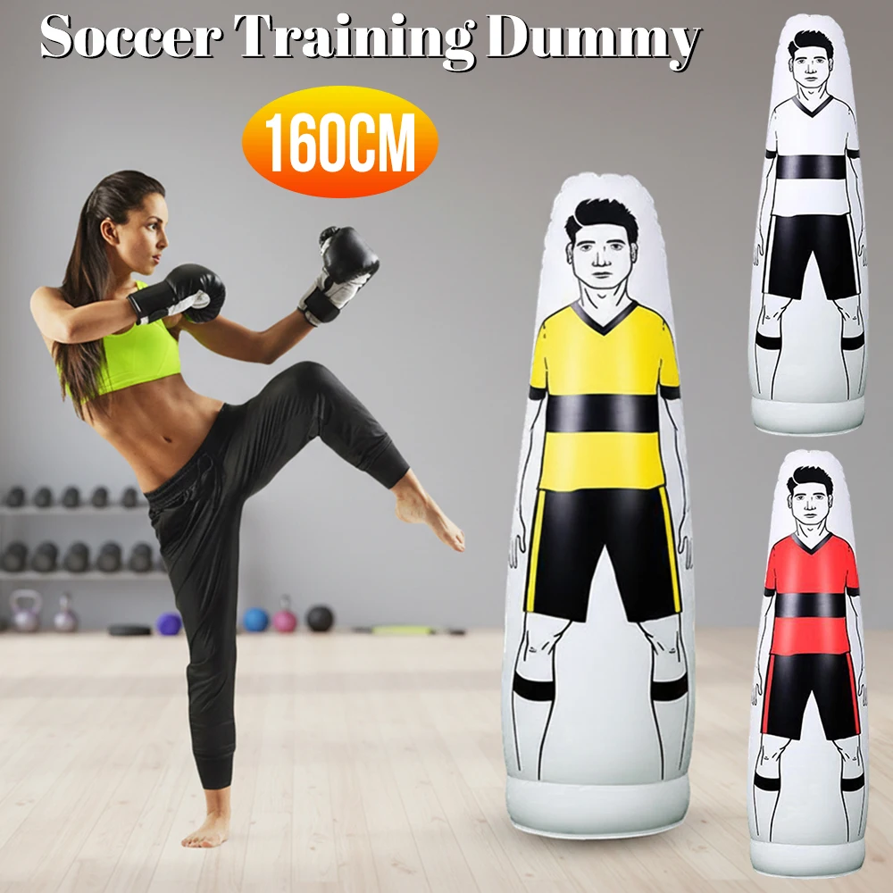 

160 см воздушный футбольный тренировочный манекен ПВХ щит для взрослых быстрый надувной футбольный тренировочный клуб для взрослых футбольное тренировочное снаряжение