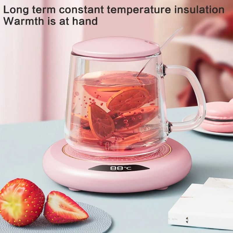 USB Làm Nóng Cốc Giữ Ấm Miếng Lót Nhỏ Sưởi Cốc Miếng Lót Thiết Thực Làm Nóng Dropshipping