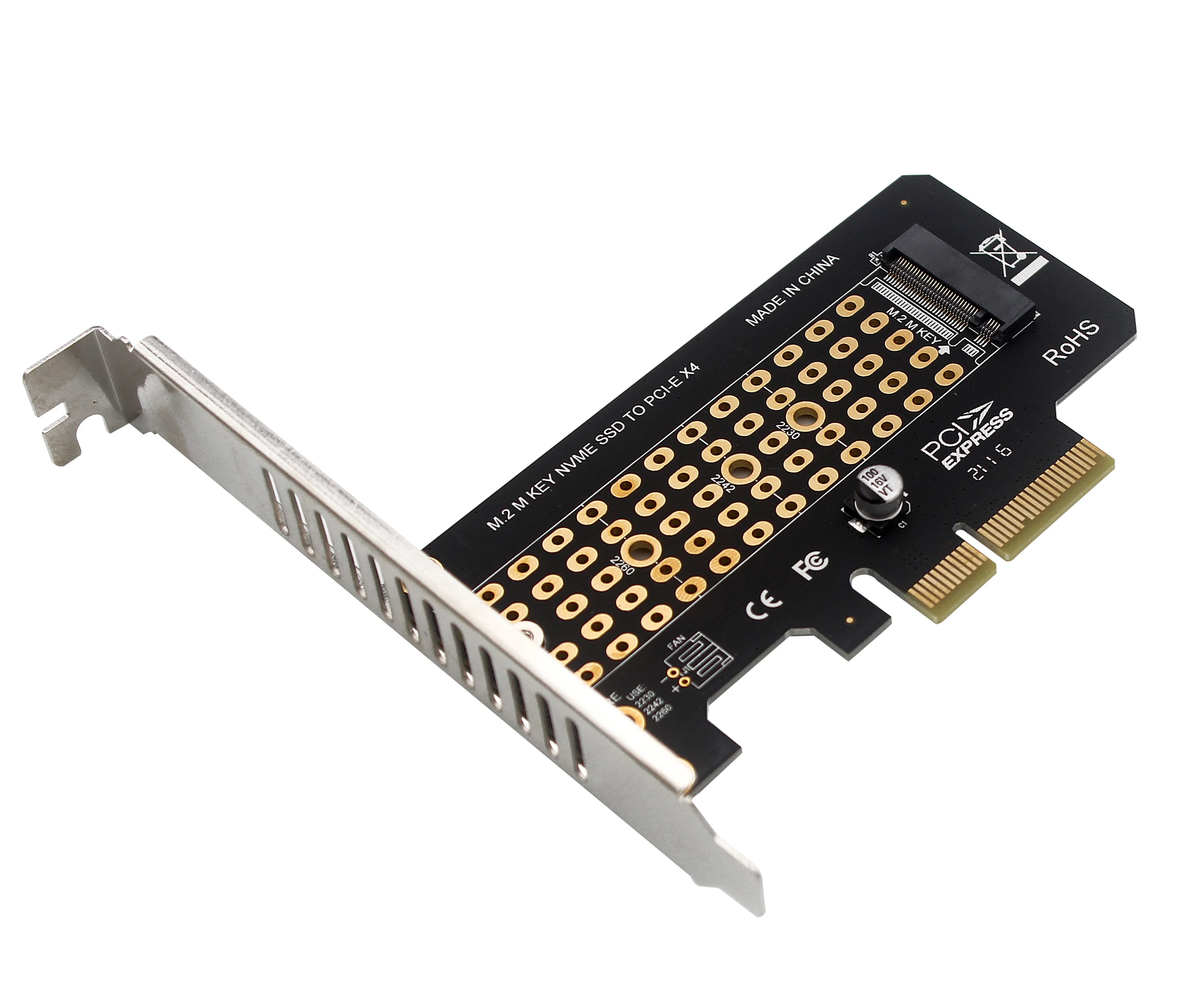 

Плата преобразования PH41 NVME M.2 в PCIE3.0/4,0 полная скорость X4 Плата расширения
