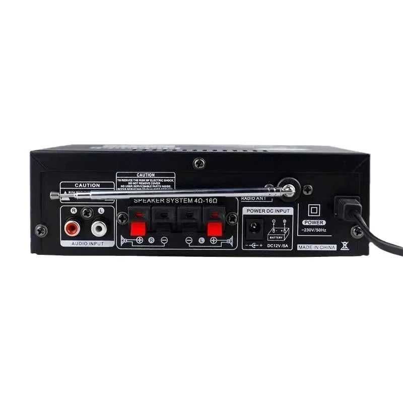 BT298A Small Power Amplifier, Plug-in Card U Disk Radio DC 12V220V Bluetooth Small Power Amplifier