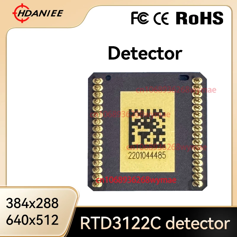 

Thermal lmaging RTD3122C sensor 640*512 384*288 analog conversion Vanadium oxide microbolometer sensor