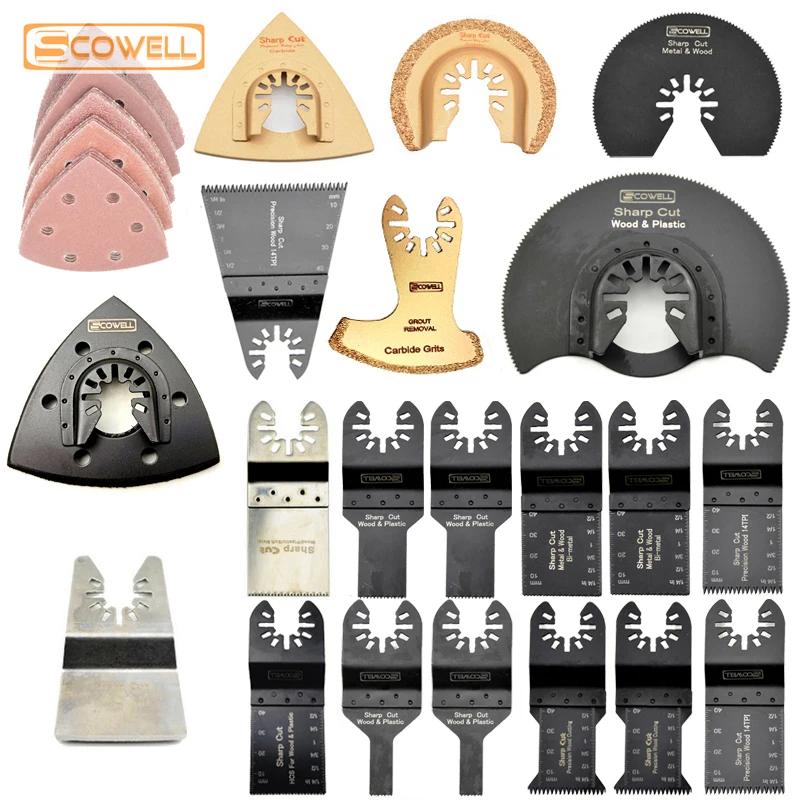 45pcs-kit-plunge-oscillating-multi-tool-saw-blades-kit-fit-diy-tools-for-wood-metal-repair-renovation-tools-include-an-adapter