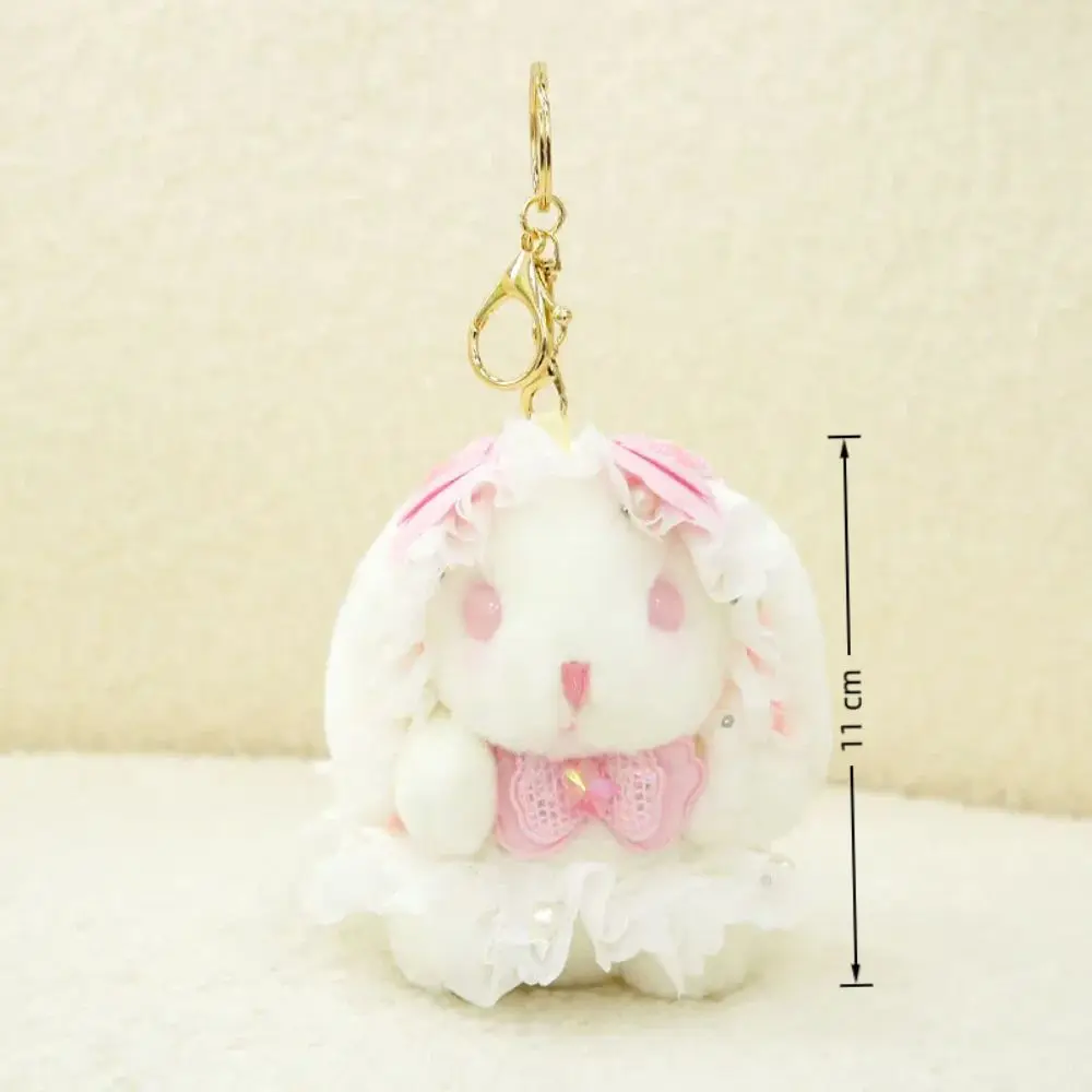Fantasy Long-eared Rabbit Toy Lolita Princess Key Chain Bunny Gift Backpack Valentine's Day