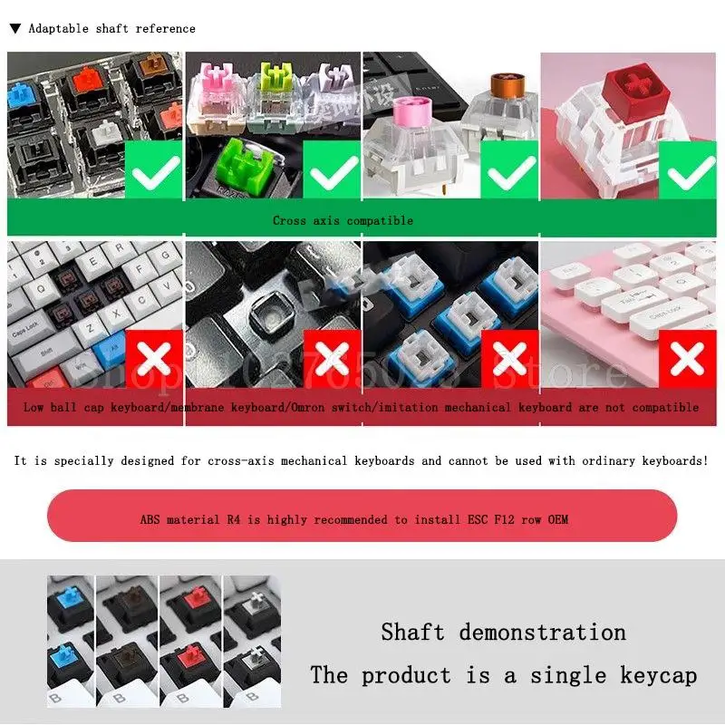 kawaii chiikawa hachiware usagi Personalized keycaps mechanical keyboard Cross shaft diy handmade resin keycaps decorate Gift