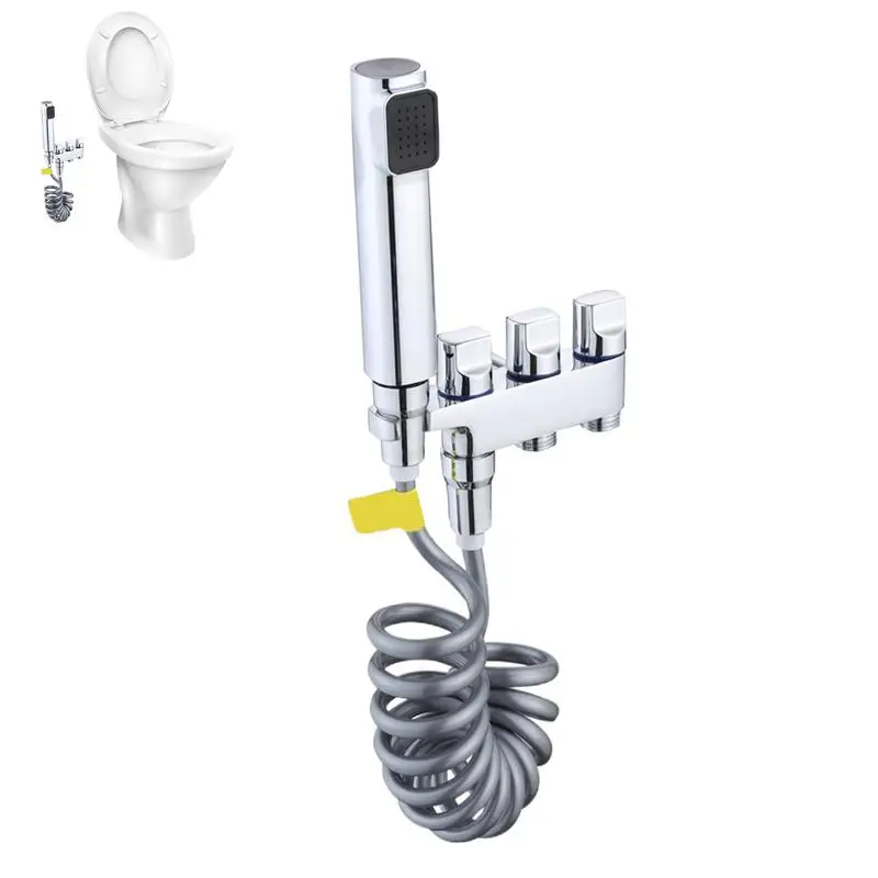 

Bidet Sprayer For Toilet Bathroom Bidet Sprayer Set Handheld Stainless Steel Adjustable Water Pressure Easy Install Multiple